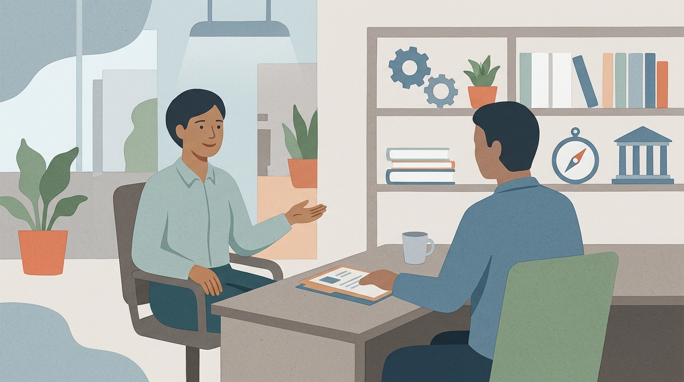 Featured image for "How to Answer 'Tell Me About Yourself' in an Interview"