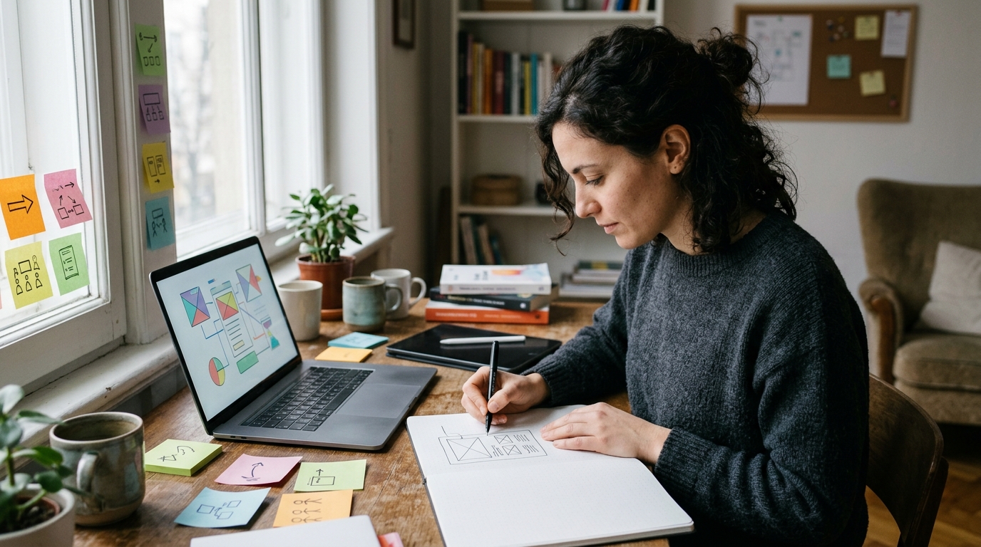 Featured image for "Break Into UX Design Without a 4-Year Degree"