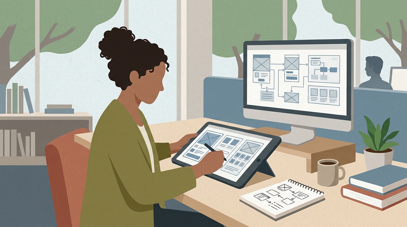 Featured image for "Changing Careers to UX Design: A Step-by-Step Playbook"