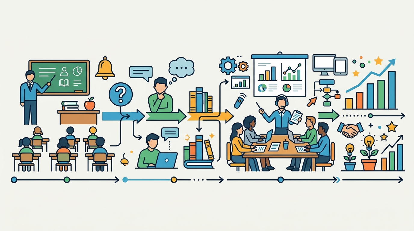 Featured image for "How to Switch from Teaching to Corporate Training"