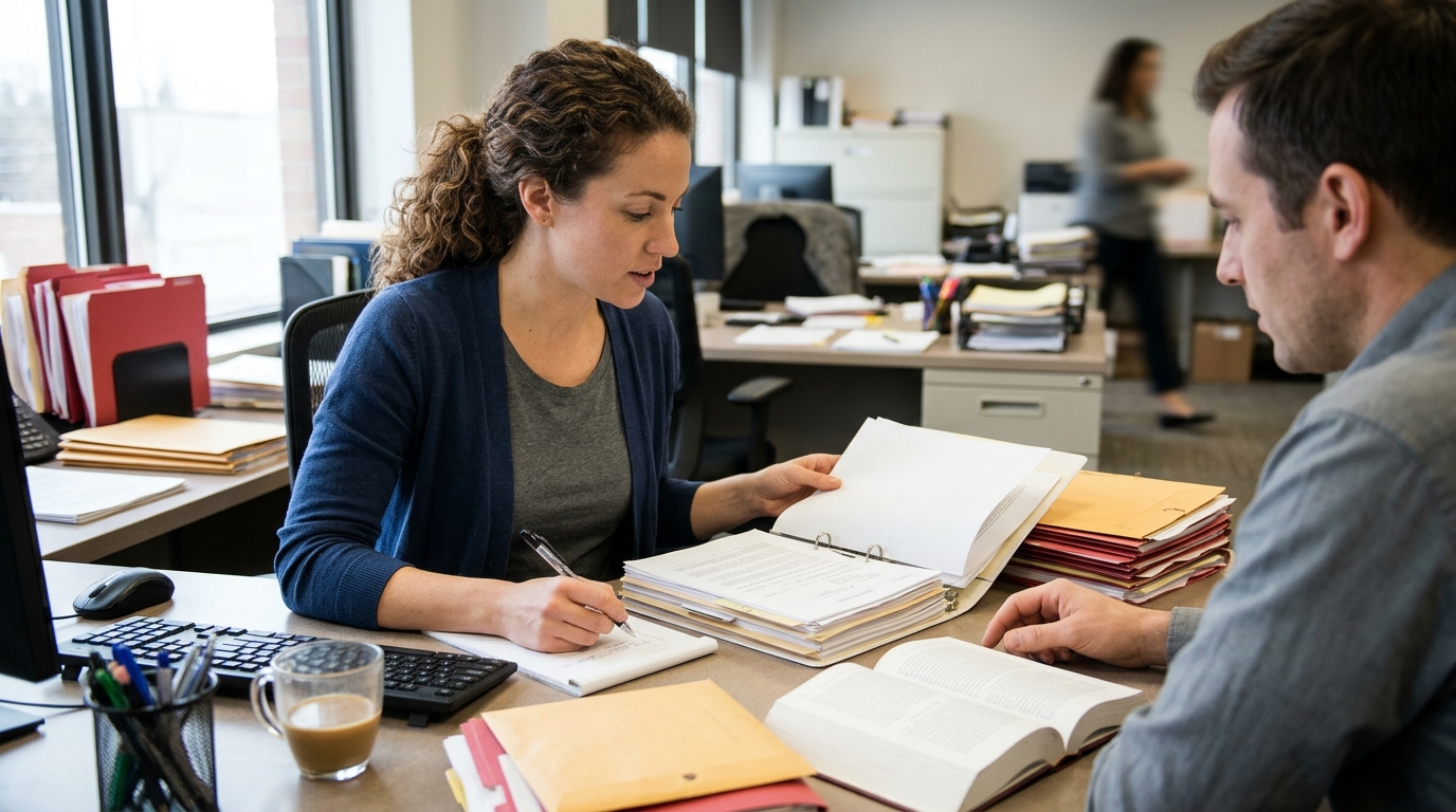 Featured image for "What Does a Paralegal Do? Duties, Skills, and Work Environment"