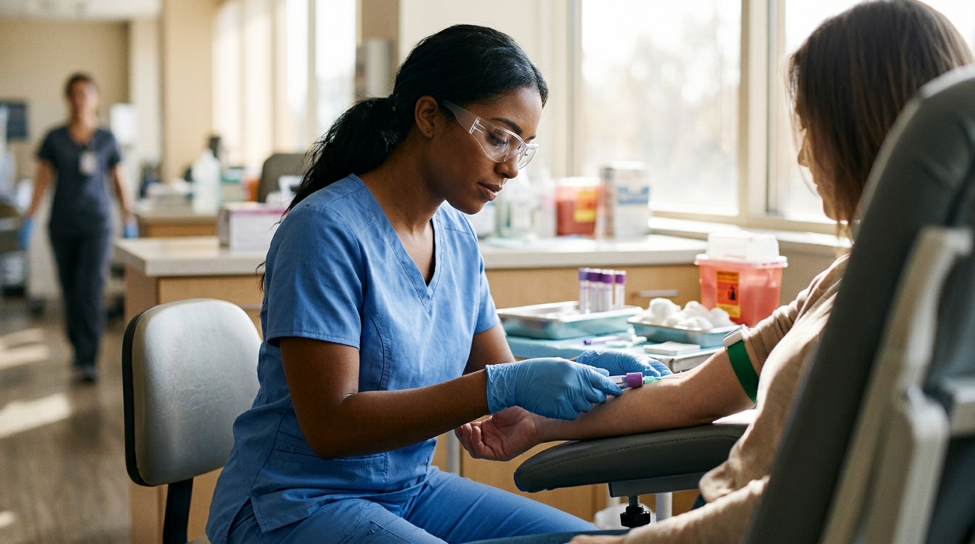 Featured image for "What Does a Phlebotomist Do?"